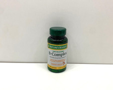 NEW Nature's Bounty Time Released B-Complex With Folic Acid Plus Vitamin C 4/27