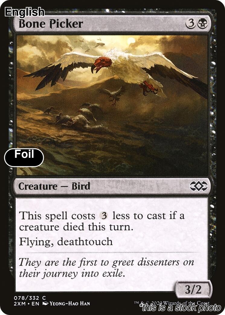 Bone Picker [2XM - 78] Foil Double Masters