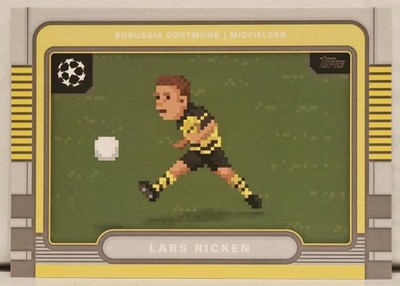 2025-26 Topps UCC Flagship 8-bit Shots Lars Ricken Borrusia Dortmund