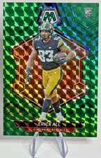 2024 Panini Mosaic Erick All 382 Cincinnati Bengals RC Green Mosaic Prizm