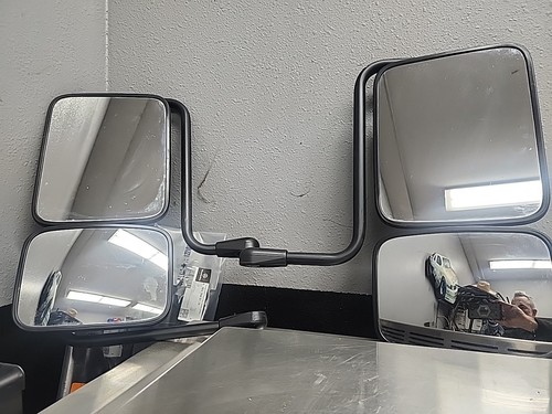 2002-2006 DODGE T1N SPRINTER 3500 LARGE MIRROR CAB BOX TRUCK EXTENDED LH RH SET 