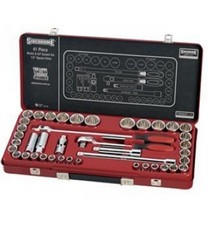 Sidchrome 1/2" Drive Socket Set (41 Pieces)