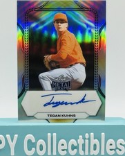2026 Leaf Metal Draft Baseball Tegan Kuhns Auto St. Louis Cardinals