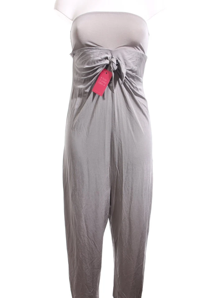 Tuta Donna Pantalone Taglia IT 40 argento stile casual - Immagine 4 di 4