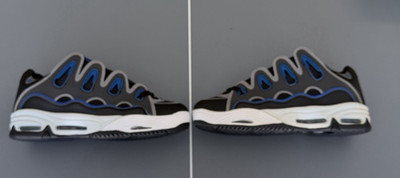 New Osiris Men's D3 2001 Skate Shoes Black/royal sz 13