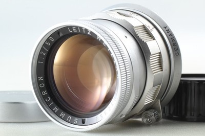 Vintage ''Mint+++'' Leica Summicron 50mm f/2 Rigid Lens M Mount Leitz From JAPAN