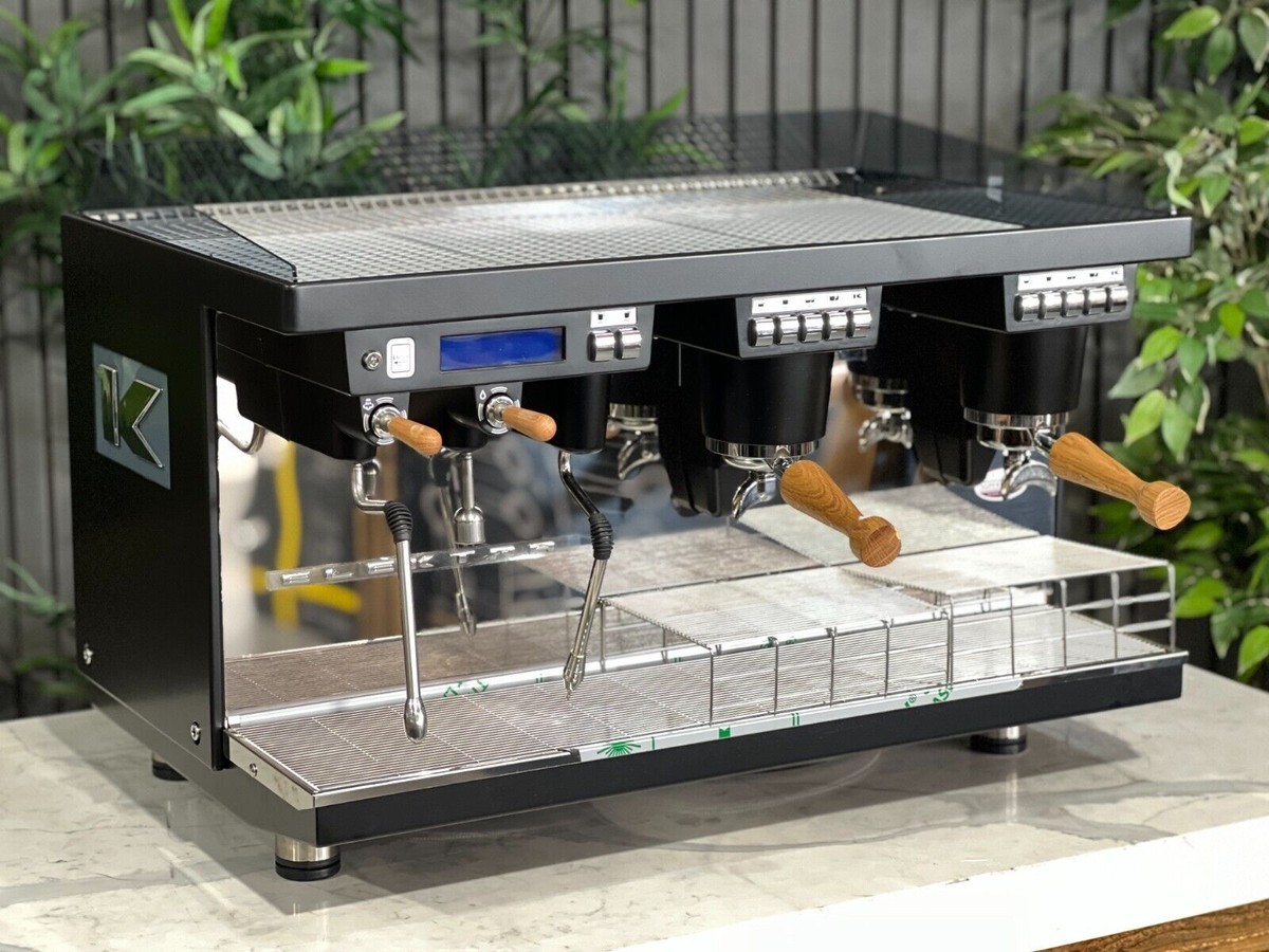 ELEKTRA KUP GROUP BRAND NEW ESPRESSO COFFEE MACHINE COMMERCIAL TIMBER  HANDLES