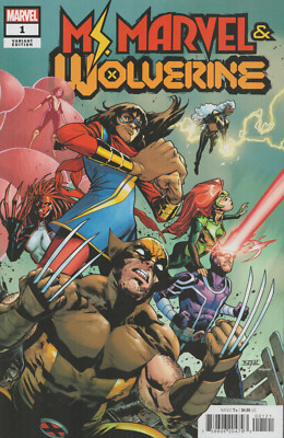Ms. Marvel & Wolverine (2022), Variant Cover B, Neuware, new