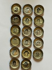 1967 Coke NL All Stars Bottle Caps Complete Set Aaron Banks Marichal Morgan Rose