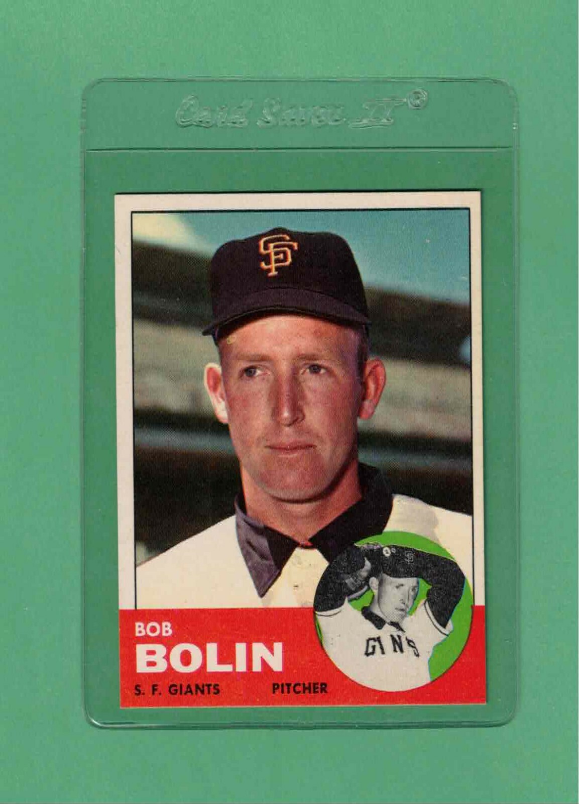 1963 Topps S.F. Giants Bob Bolin # 106 NM-MT Tough Card !!! | eBay