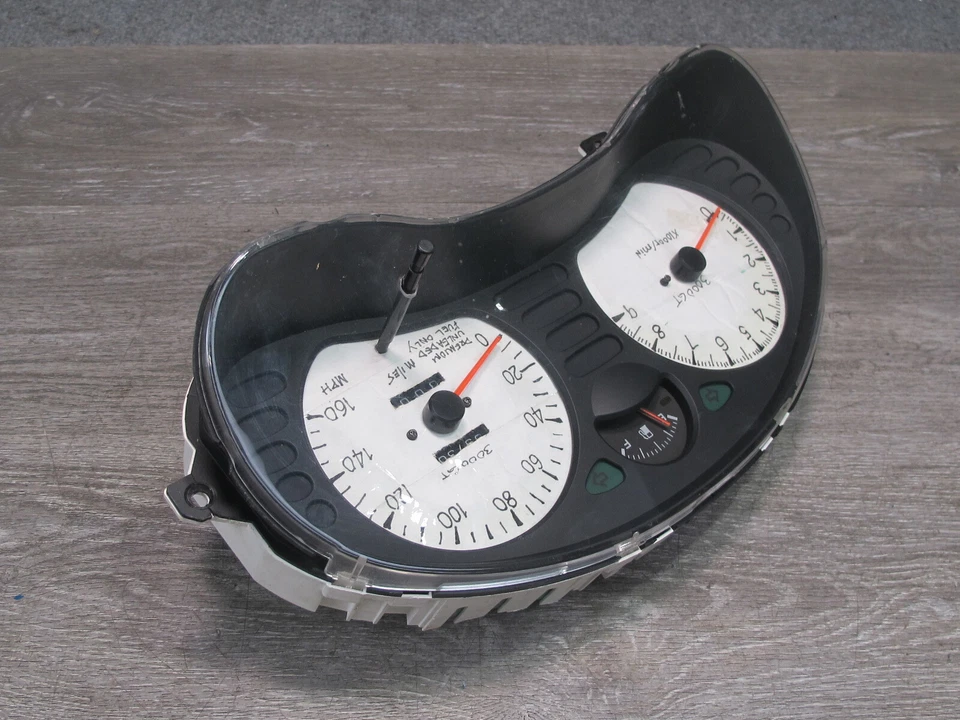 🥇91-93 MITSUBISHI 3000GT M/T CUADRO DE INSTRUMENTOS MEDIDOR VELOCÍMETRO MB604744 OEM Foto 3 de 4