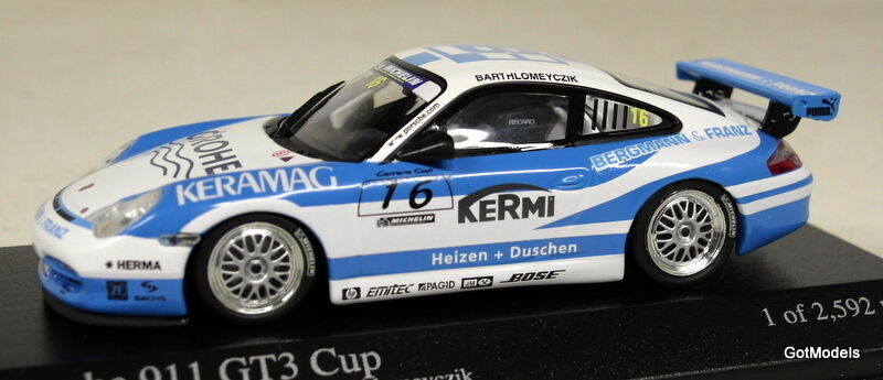 MINICHAMPS 1/43 - 400 056216 PORSCHE 911 GT3 CUP CARRERA CUP
