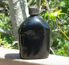 WW2 US ARMY MILITARY USMC ENAMEL Pocelain CANTEEN (unmarked VOLLRATH 1942)