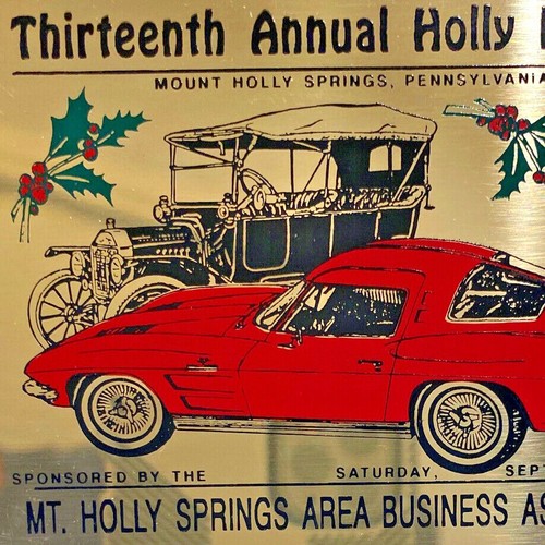 1990 Mount Mt Holly Springs Festival Antique Car Show Pennsylvania