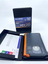 2x BCT-32HD Sony HDCAM tapes NEW unused