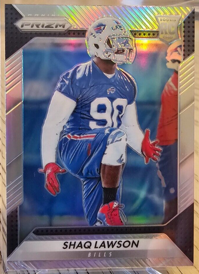 2016 Panini Prizm Silver Prizm Shaq Lawson RC #273 Buffalo Bills