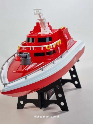 RC Water Spray Speed Boat H160 - 20KM/H Fire Rescue Toy for Kids - Picture 10 of 20