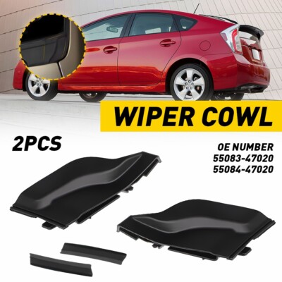 Pair Cowl Side Vent Cover L & R Side fit for Toyota Prius 2010-2015 55083-47020