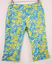 Lilly Pulitzer Capri Pants Woman  s 6 32   Alligator Print Pockets
