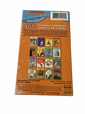 14 DVD Scholastic Storybook Treasures Treasury of 100 Classics