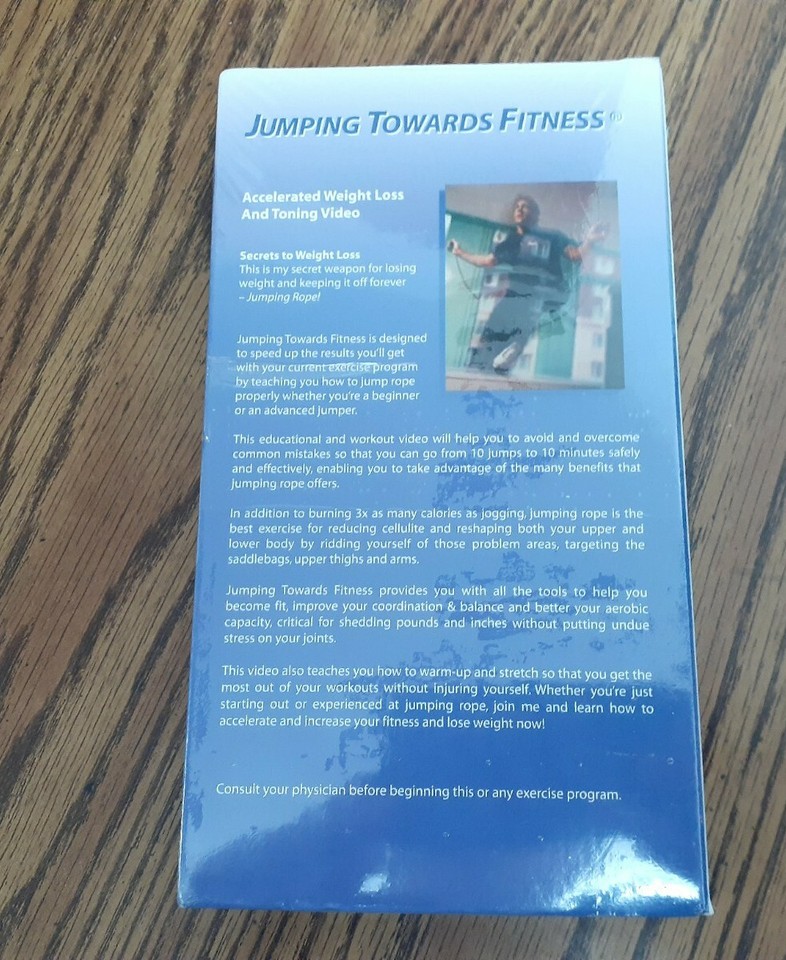 Jumping Towards Fitness Edward Jackowski VHS Tape New eBay