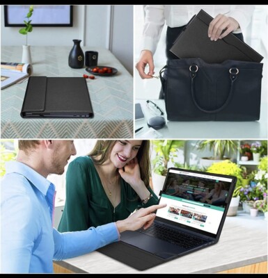 For Samsung Galaxy Book Pro 360 NP950QDB Sleeve Case Portfolio Book  Cover