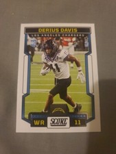 2023 Score Rookies #364 Derius Davis - Los Angeles Chargers