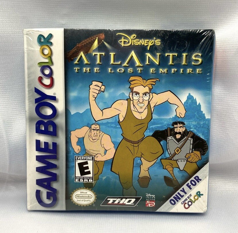 Sealed Game Boy Color Disney's Atlantis: The Lost Empire