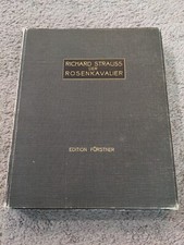 Richard STRAUSS Op 59 Der Rosenkavalier The Rose-Bearer 1911 German/English 1st Richard STRAUSS Op 59 Der Rosenkavalier The Rose-Bearer 1911 German/English 1st