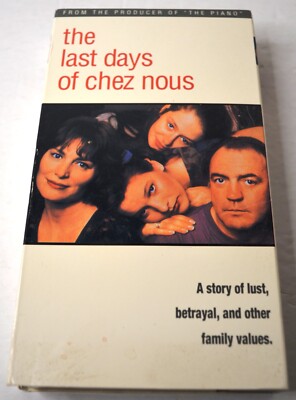 1993 THE LAST DAYS OF CHEZ NOUS VHS TAPE STARRING LISA HARROW