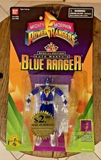 Mighty Morphin Power Rangers Special Edition Auto Morphin Blue Ranger Metallized