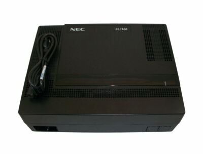 NEC SL1100 IP4NA-1228M-B KSU with IP4WW-080E-B1, 2x IP4WW-4COIDB-B1 & Flash