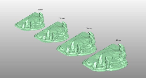 Abyssal Portal - Skyless Realms - 28 mm 32 mm 37 mm 42 mm Wargaming Terrain D&D, DnD - Foto 5 di 5