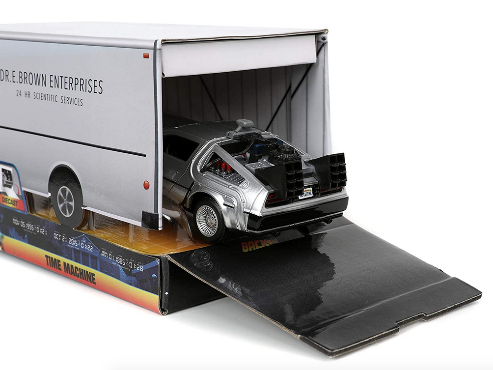 Jada Back to The Future Time Machine 35th Anniversary limited