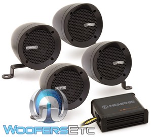 memphis audio motorcycle speakers