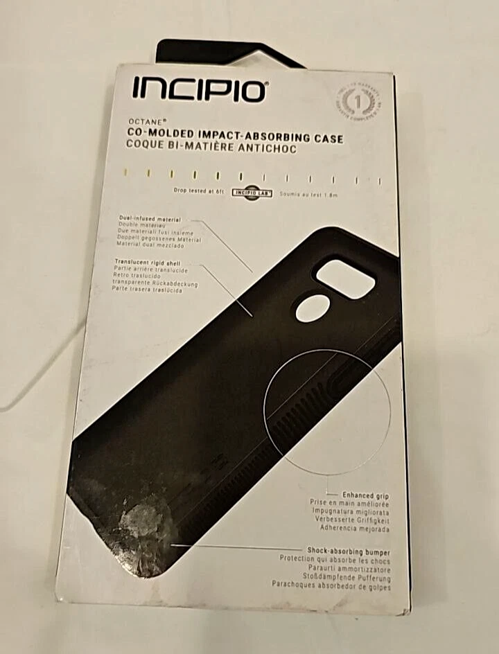 Funda protectora para teléfono Incipio octano absorbente de impactos o protección trasera LG G6 Foto 2 de 4