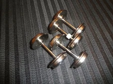 READ! New Bright Holiday Express Metal Wheels for TREE TOP TENDER 384 387 wheel