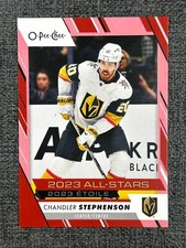 Chandler Stephenson 2023-24 OPC O-Pee-Chee Hockey Red Border Blank Back 1/1 #532