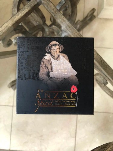 The Anzac Spirit 100th Anniversary Coin Series Box + COA - No coin