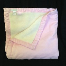 Baby Luxuries The Children's Place Pink Faux Suede Blanket  Warm Furry Lining