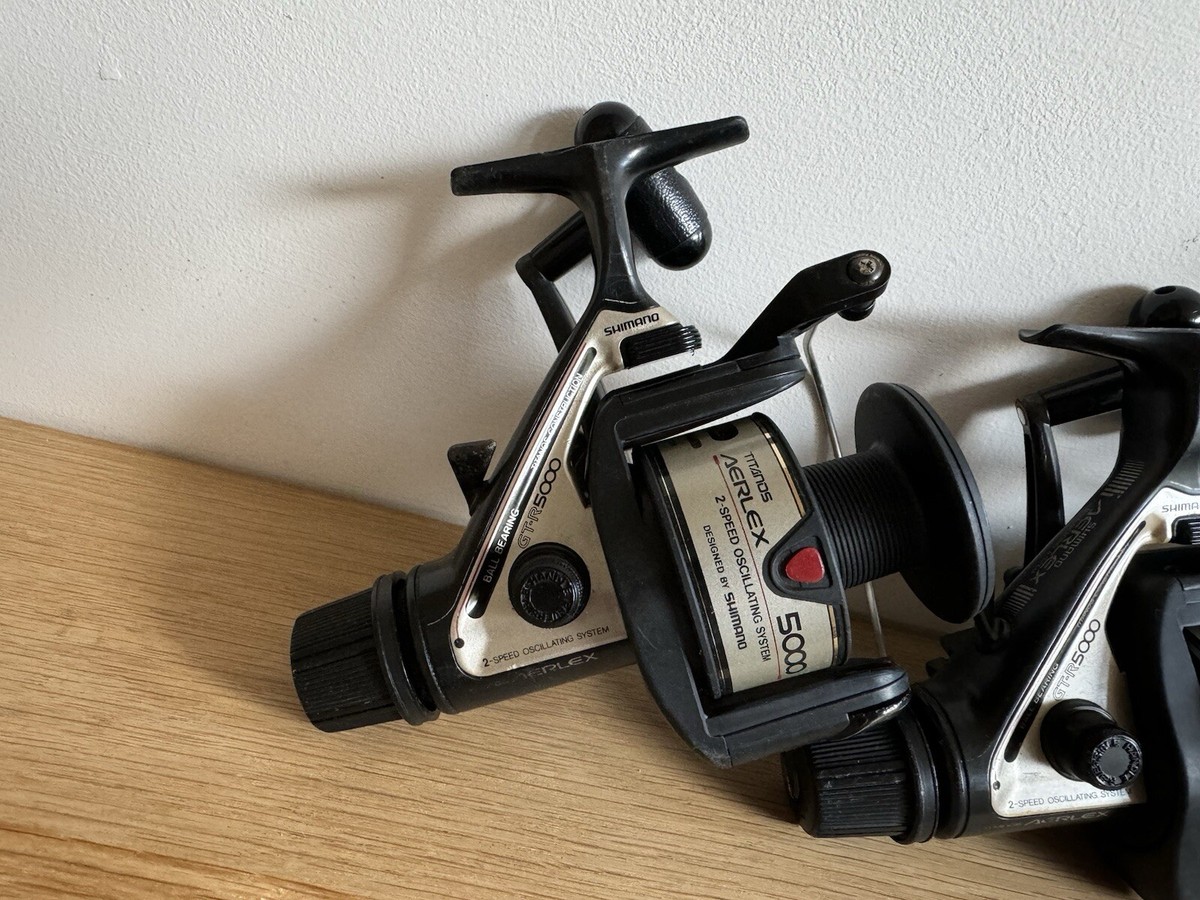 3 Shimano Titanos Aerlex Gt5000 With 3 Spools Fishing reels