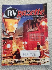 RV Gazette Magazine Vol 5 Issue 111 Nov-Dec 1999 Canadian RV Camping Roadtrek Ad