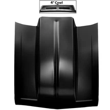 1968 1969 1970 1971 1972 Chevy II Nova Steel Hood Panel 4" Cowl Induction 1603A