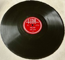 Jesse James HOT 1950 WESTERN SWING 78 Rag Mop / Steel Stampede 4 STAR VG+++ HEAR