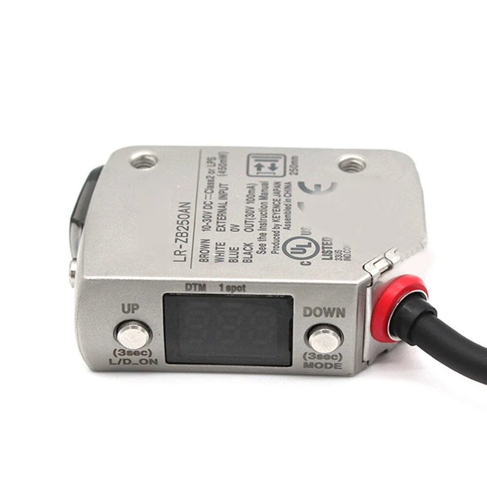 10-30V DC For Keyence Laser Sensor Reflective NPN LR-ZB250AN - Image 2 of 4