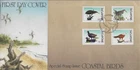 1975 SINGAPORE BIRDS COASTAL BIRDS ON SUPERB FDC