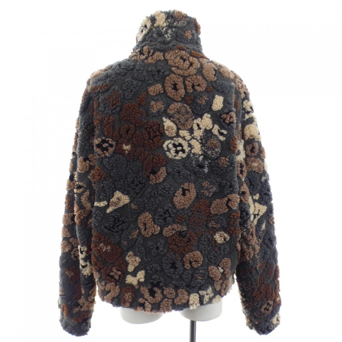 Authentic Louis Vuitton Reversible Fleece Blouson HTY62WXMC #230