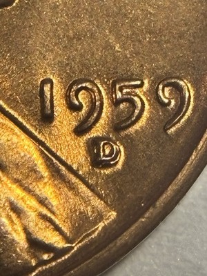 1959 D/D/D Lincoln Memorial Cent - Bu Red - RPM-001, FS-501