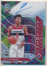 RUI HACHIMURA 2019/20 PANINI SPECTRA RC ASPIRING META AUTOGRAPH SP AUTO #24/25