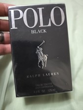 Polo Black Ralph Lauren 4.2 oz 125 ml Eau De Toilette Brand New Sealed